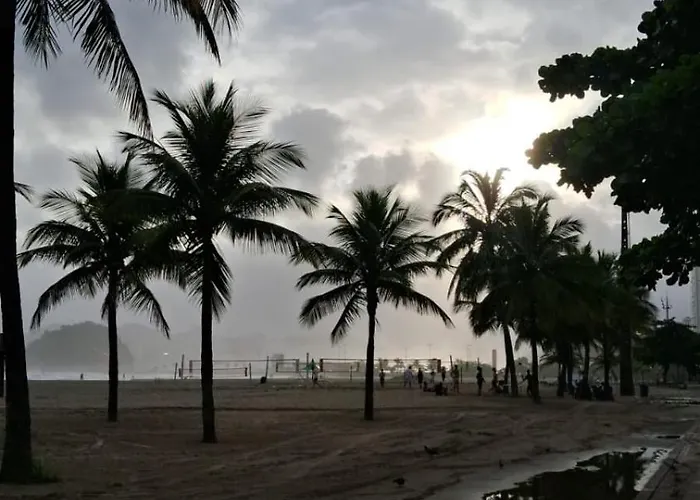 Apartamento Santos Frente Mar